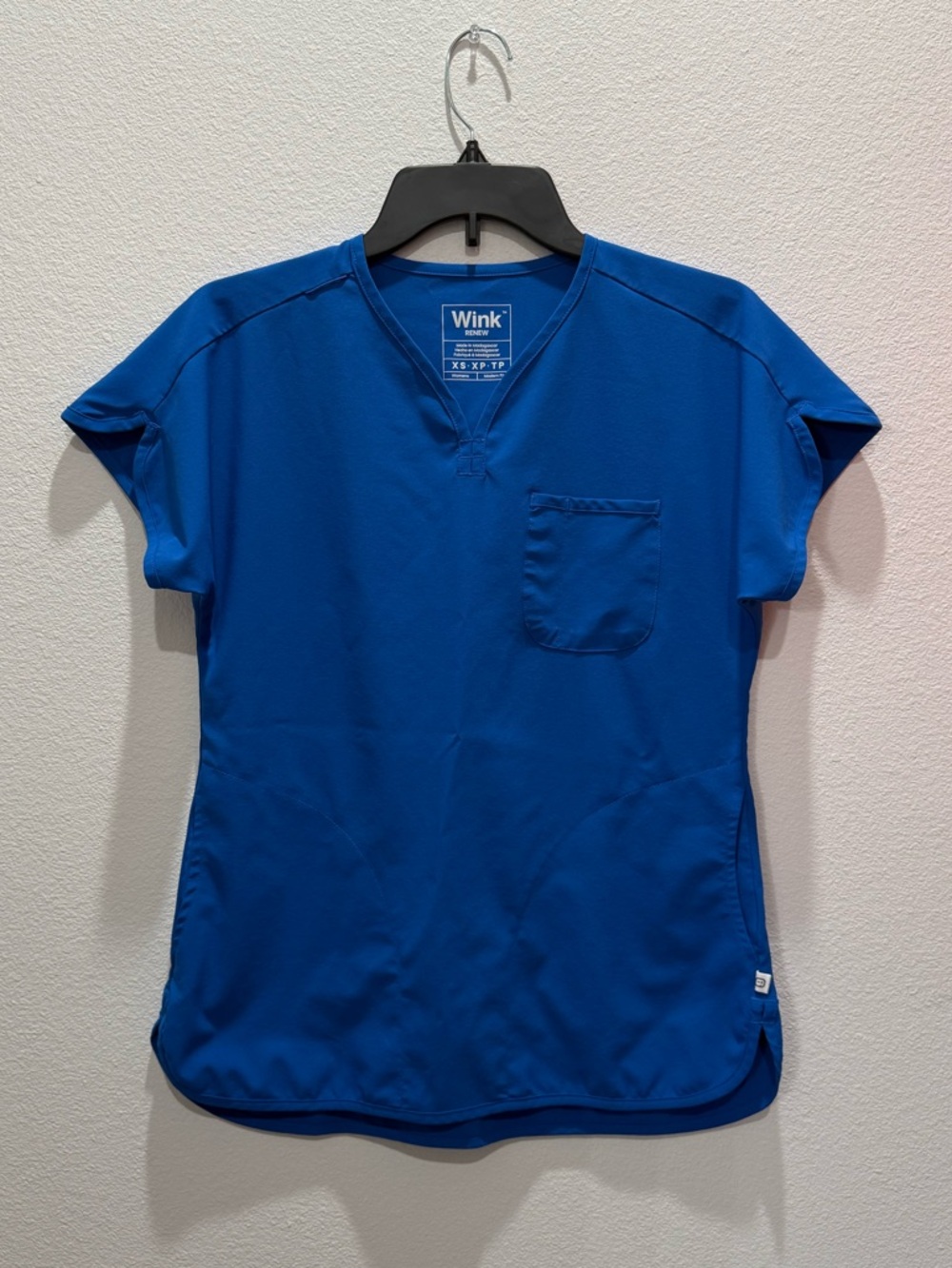 Wink RENEW Women's Dolman Scrub Top - Royal Blue